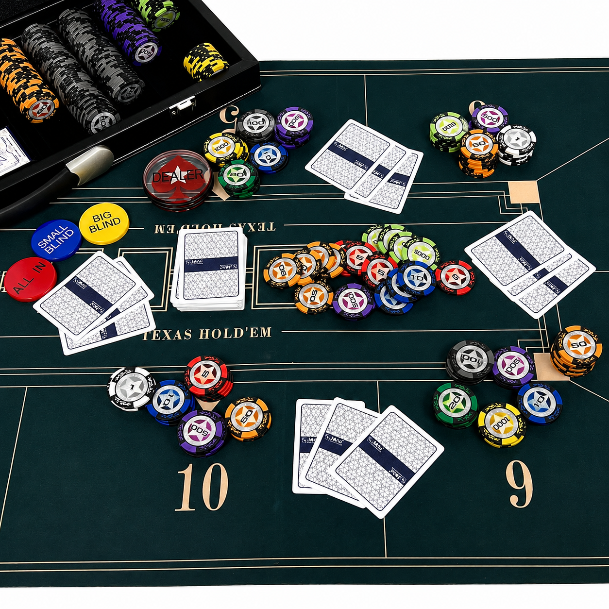 Покерний набір у подарунок чоловіку на день народження