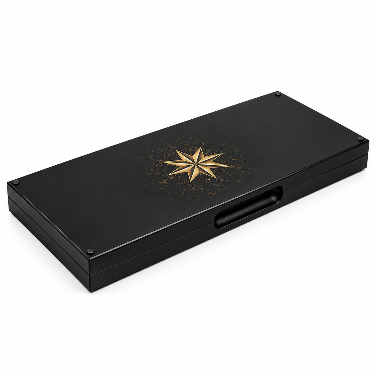 Нарди зі скла та дерева Зірка