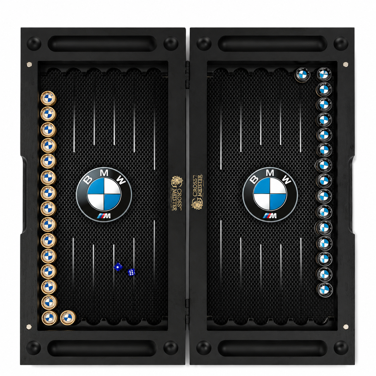 Нарды BMW из стекла станут оригинальным подарком владельцу автомобиля руководителю или коллекционеру настольных игр